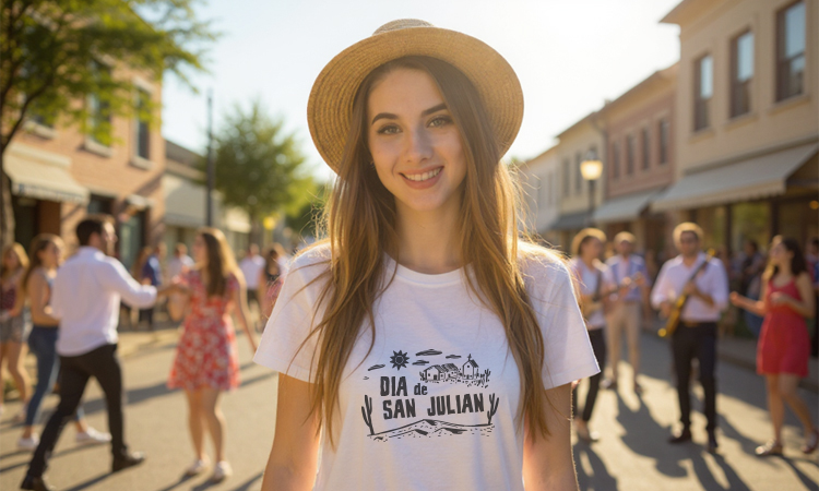Camisetas para fiestas de pueblo